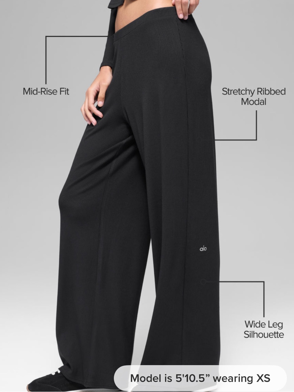 Alo Dreamlight Pant Black